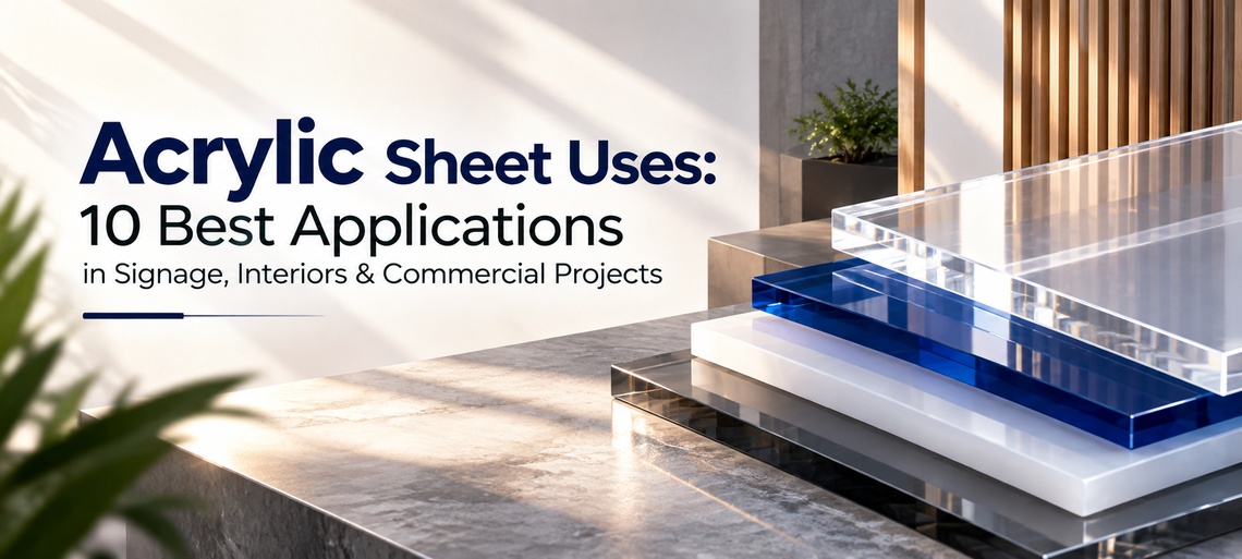 Wholesale acrylic sheets supplier in Delhi